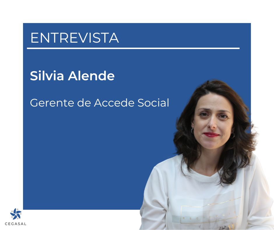 Silvia Alende, gerente de Accede Social